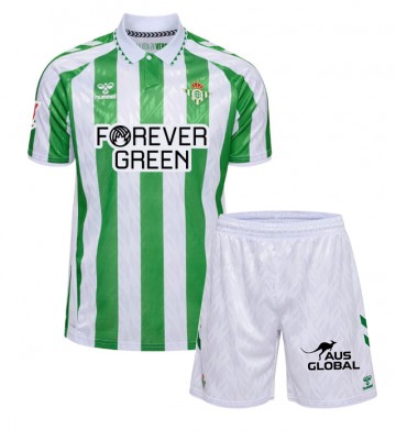 Real Betis Primera Equipación Niños 2024-25 Manga Corta (+ Pantalones cortos)